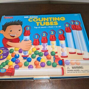 Lakeshore Learning See-Inside Counting Tubes 1-10 Preschool